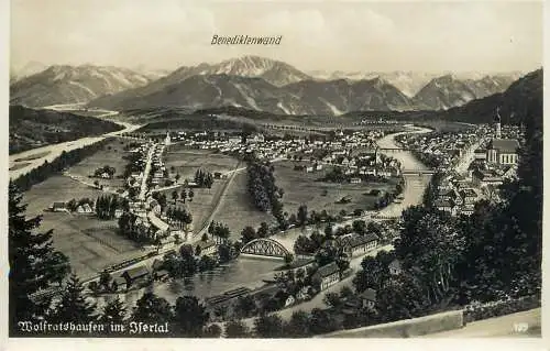 Germany Benediktenwand panorama place to identify