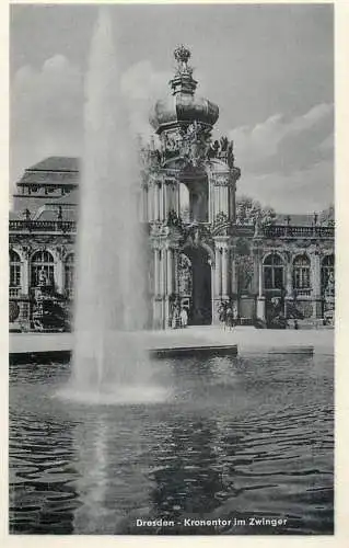 Germany Dresden Kronentor im Zwinger