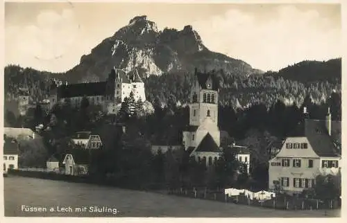 Germany Fussen am Lech mit Sauling