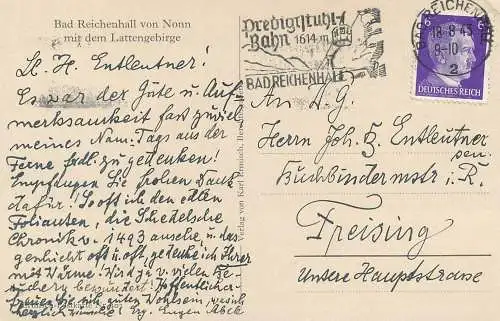 Germany Bad Reichenhall general view