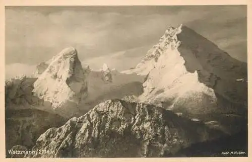 Germany Watzmann H. Huber photo mountain scenery