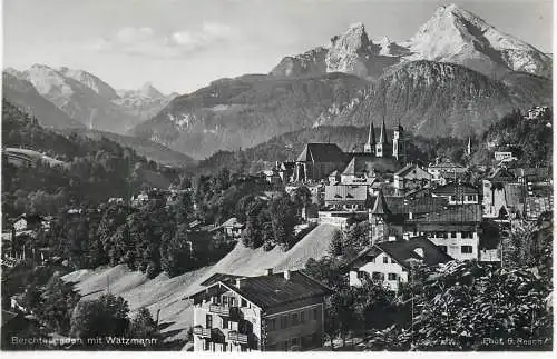 Germany Berchtesgaden und Watzmann