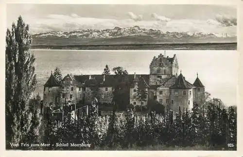 Germany Schloss Meersburg vom Fels zum Meer