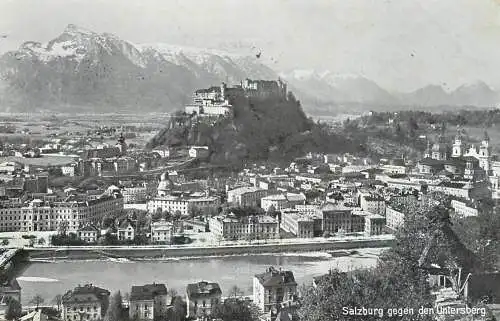 Austria Salzburg gegen den Untersberg