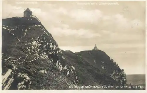 Germany Hochwartspitze Ubelhorn & Jager Denkmal