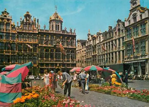 Belgium Bruxelles un coin de la Grand Place
