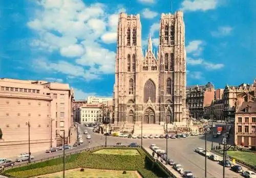 Belgium Bruxelles St. Michael cathedral