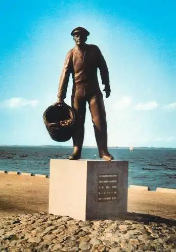Netherlands Yerseke statue