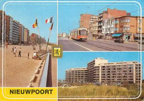 Belgium Nieuwpoort tram
