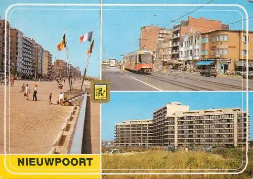 Belgium Nieuwpoort tram