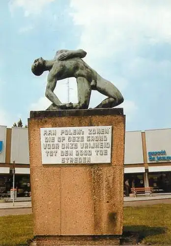 Netherlands Axel Pools monument