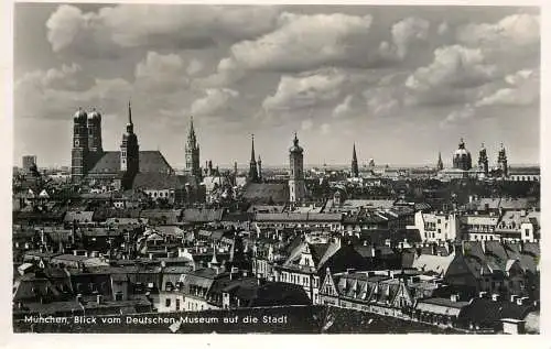 Germany Munchen cityscape panorama