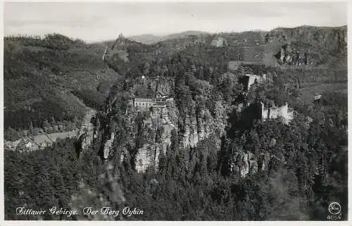 Germany Zittauer Gebirge Der Berg Oybin