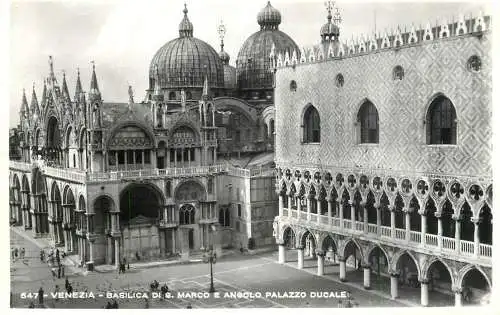Italy Venezia Basilica di S Marco e Palazzo Ducale