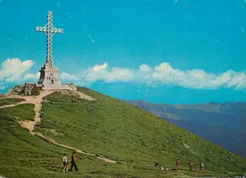 Romania Muntii Bucegi crucea Caraiman