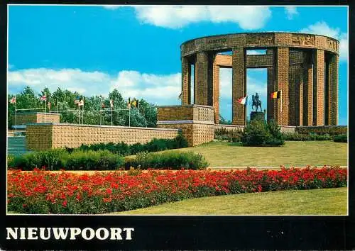 Belgium Nieuwpoort Albert I memorial