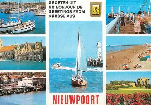 Belgium Nieuwpoort sailing vessels