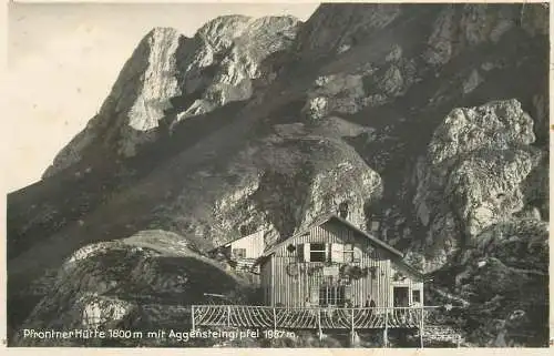 Germany Pfrontnerhutte mit Aggensteingipfel
