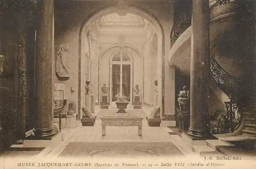 France Musee Jacquemart-Andre (Institut de France) Salle VIII Jardin d'hiver