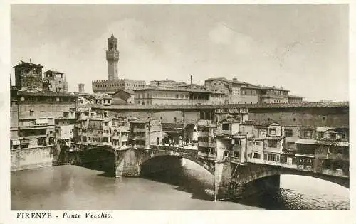 Italy Firenze Ponte Vecchio