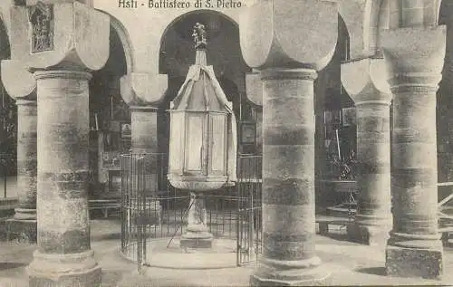 Italy Asti Battistero di S. Pietro
