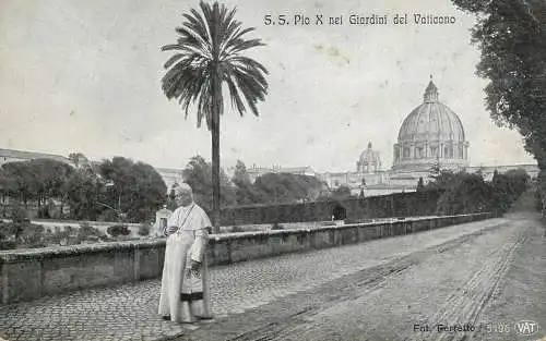 Italy Vaticano S.S Pio X nei giardini