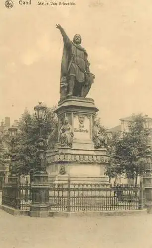 Belgium Gent Jacob van Artevelde statue