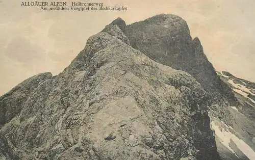 Germany Allgauer Alpen Heilbronnerweg
