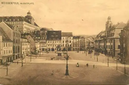 Germany Weissenfels Markplatz
