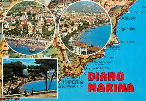 Italy Diano Marina map