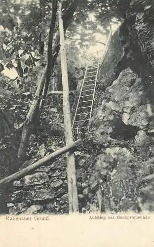 Germany Rabenauer Grund Aufstieg zur Hochpromenade