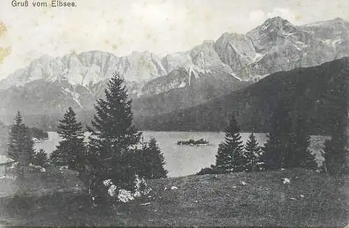 Germany Gruss vom Eibsee