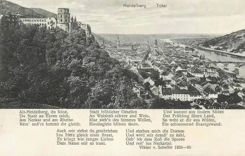 Germany Heidelberg general view