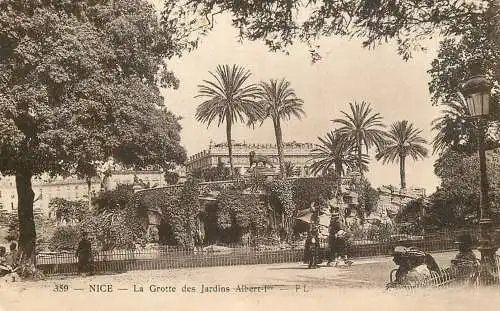 France Nice La Grotte des Jardins Albert I