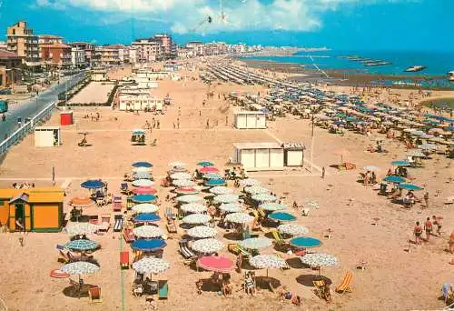 Italy Rivabella di Rimini beach