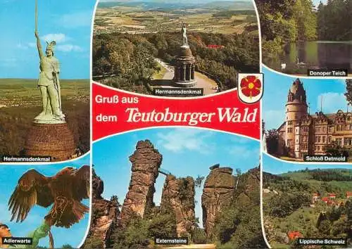Germany Teutoburger Wald monument