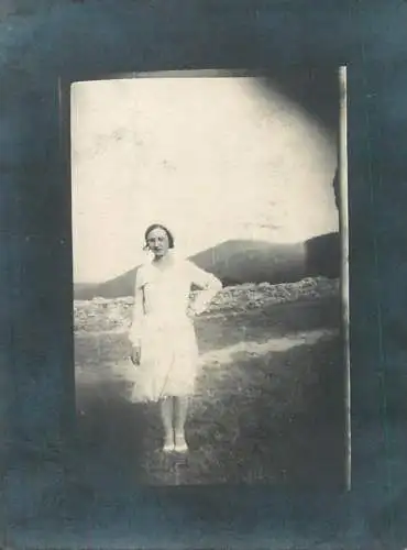 Anonymous persons young lady posing