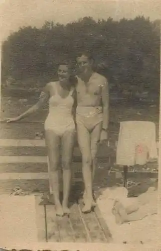 Sovata Romania souvenir photo dated 1952