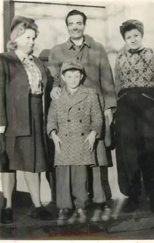 Anonymous persons family souvenir photo