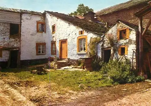 Belgium Ardennes typical house