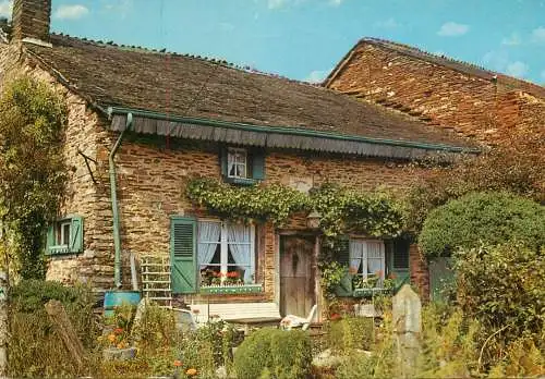 Belgium Ardennes typical house