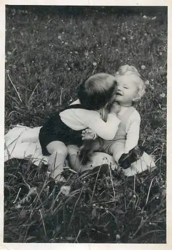 Anonymous persons lovely children instant photography
