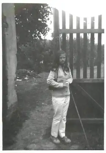 Anonymous persons girl snapshot photo
