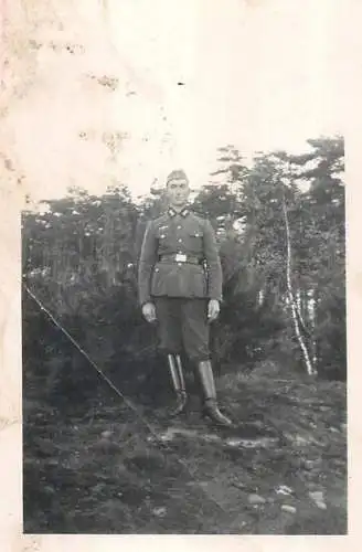 German military portrait uniform soldier souvenir photo