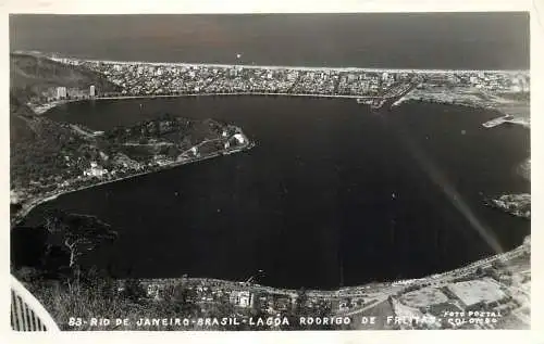 Rio de Janeiro Lagoa Rodrigo de Freitas 1956