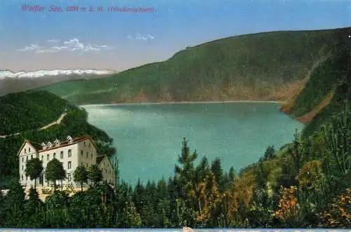 France Weisser See Hochvogesen paysage pittoresque