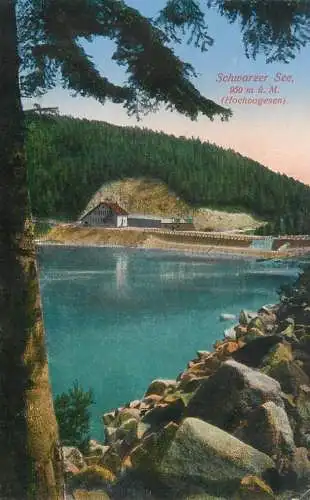 Germany Schwarzer See Hochvogesen