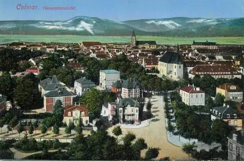 France Colmar (Haut Rhin) panoramic view