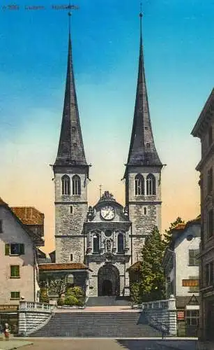 Switzerland Luzern Hofkirche