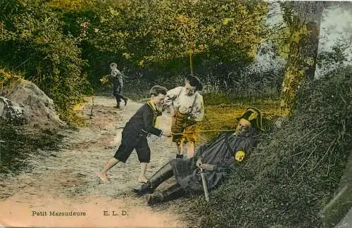 Petit Maraudeurs enfants types et scenes
